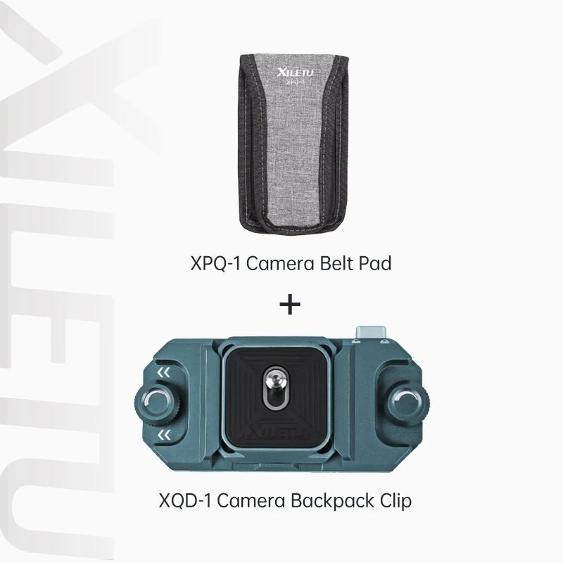 XQD1 Camera Capture Clip Arca Swiss Quick Release Plate Clamp Quick Switch Tripod Slider Mount Adapter - Visión Creativa 