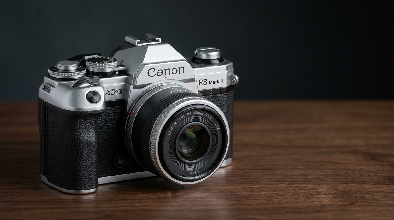 Canon R8 Mark II: la AE-1 renace (rumores vs realidad)